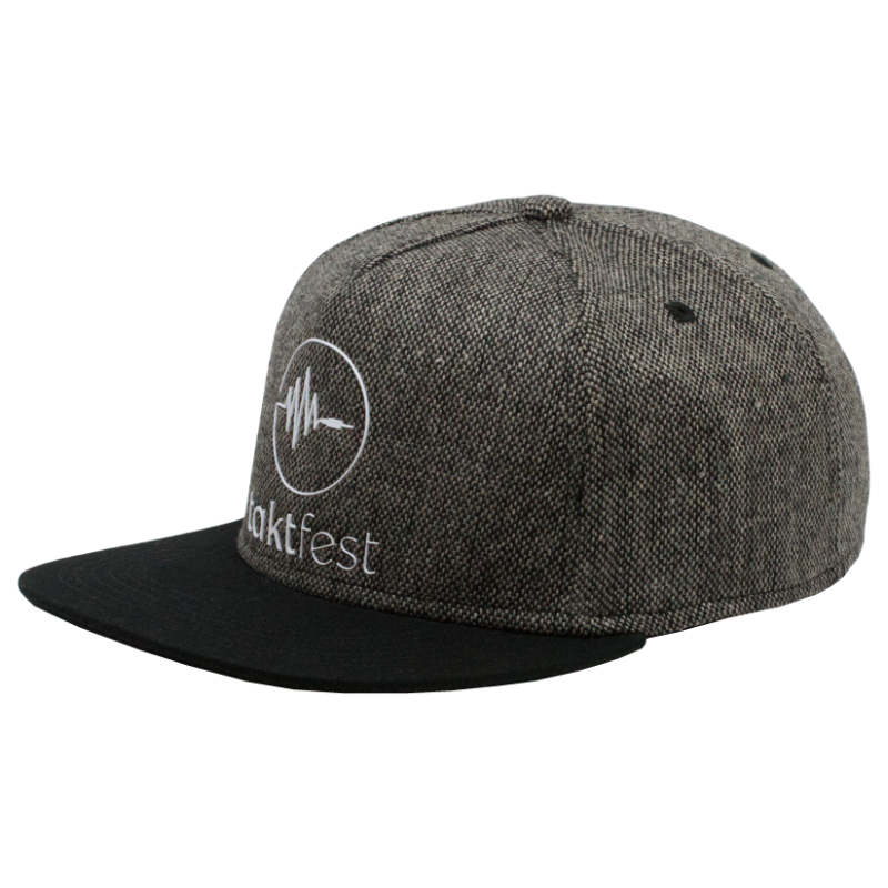 taktfest Logo Snapback Cap | grey