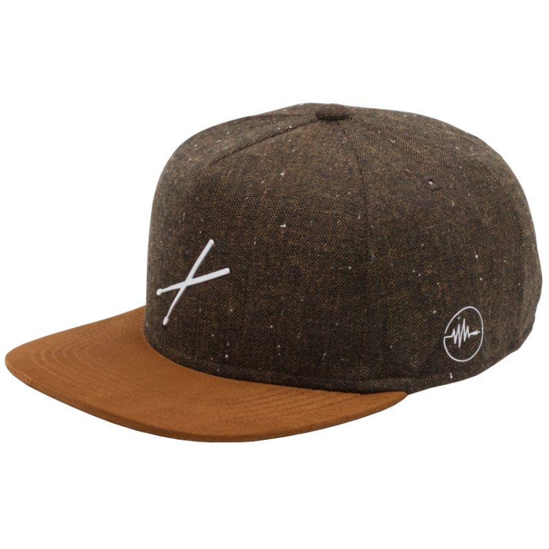 taktfest Drummer Snapback Cap | brown
